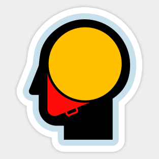 Thinking Out Loud Sticker